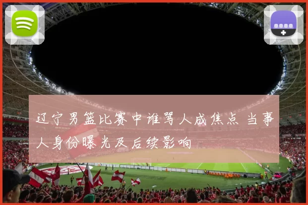 辽宁男篮比赛中谁骂人成焦点 当事人身份曝光及后续影响